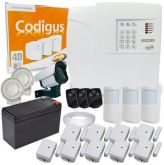 Kit Alarme Residencial e Comercial PPA Com Discadora e Brinde + 12 Sensores Sem Fio (Com Controles e